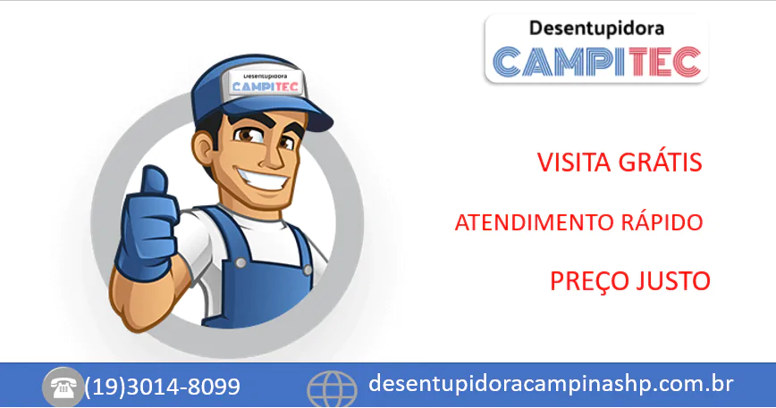 Desentupidora em Campinas